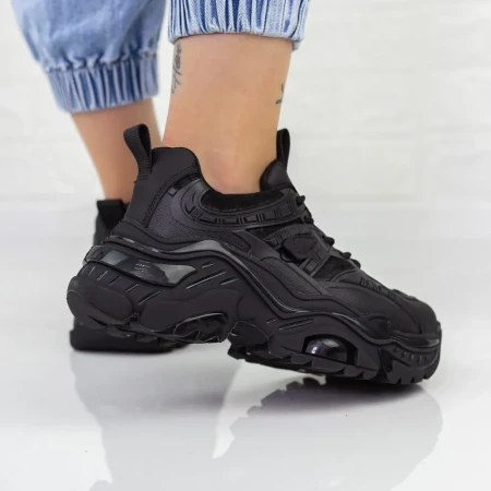 Pantofi Sport Dama M18 Negru » Reina.Ro