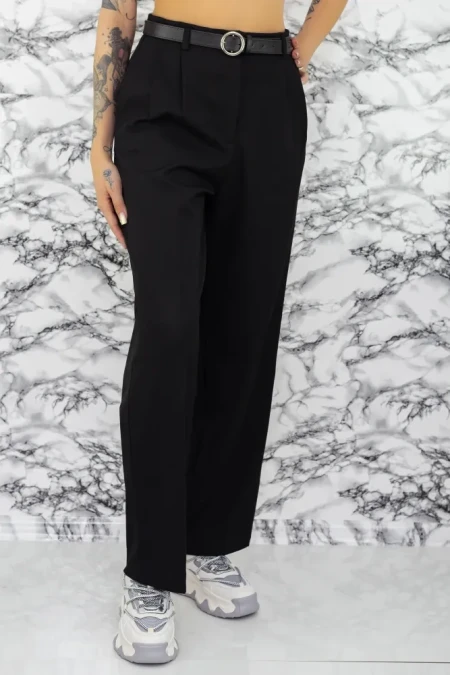 Pantaloni Dama 4629 Negru » Reina.Ro