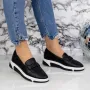 Pantofi Casual Dama 2KM1 Negru » Reina.Ro