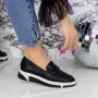 Pantofi Casual Dama 2KM1 Negru » Reina.Ro