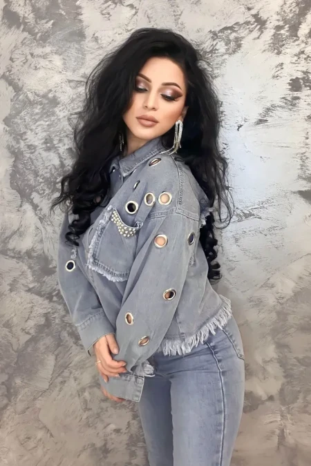 Jacheta Dama TR107 Albastru » Reina.Ro