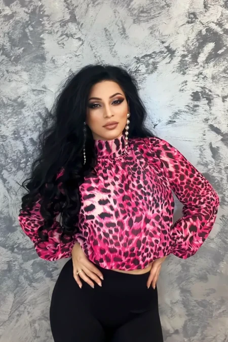 Bluza Dama 115631 Roz » Reina.Ro