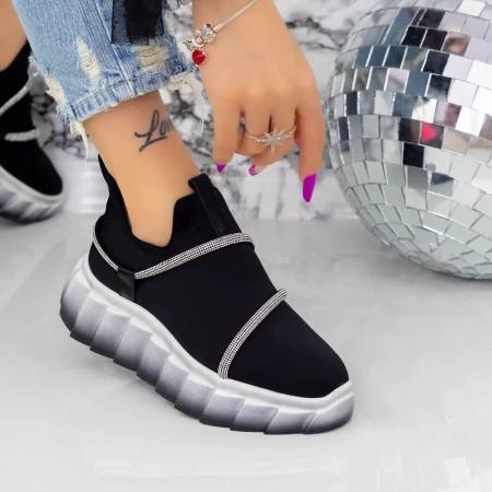 Pantofi Sport Dama P-20-54 Negru » Reina.Ro