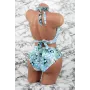 Costum de Baie Dama 2 Piese F56-2 Albastru » Reina.Ro