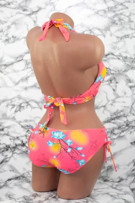 Costum de Baie Dama 2 Piese L28-2 Coral » Reina.Ro