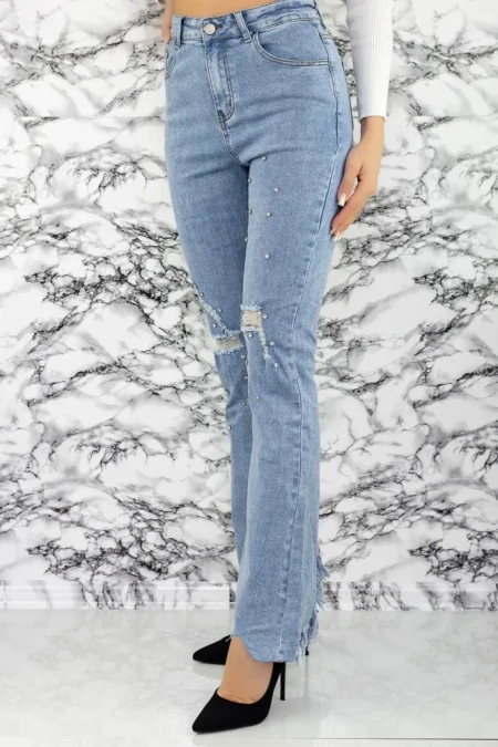 Blugi Dama FB5183 Albastru » Reina.Ro