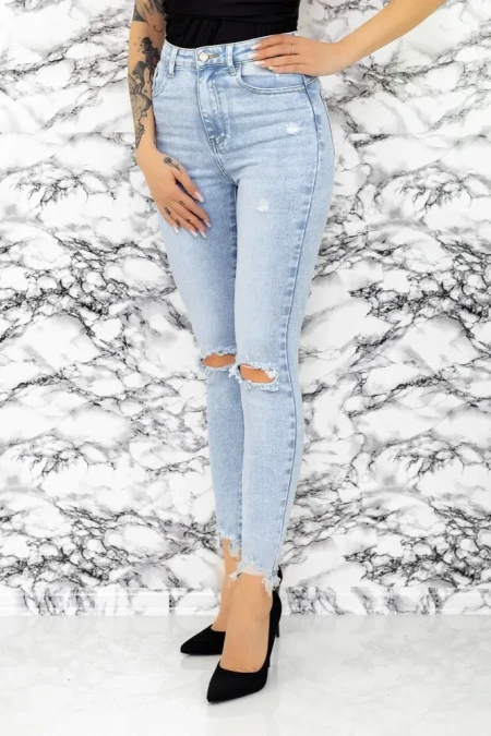 Blugi Dama K115 Albastru »Reina.Ro