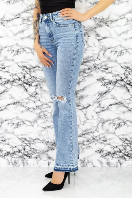 Blugi Dama H1986 Albastru »Reina.Ro