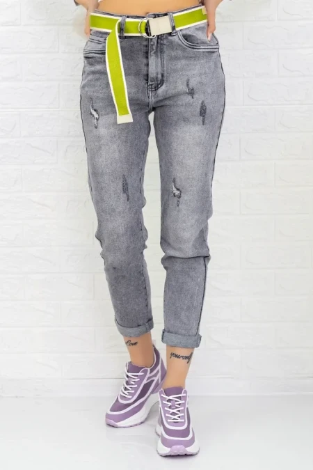 Blugi Dama SL838 Gri » Reina.Ro