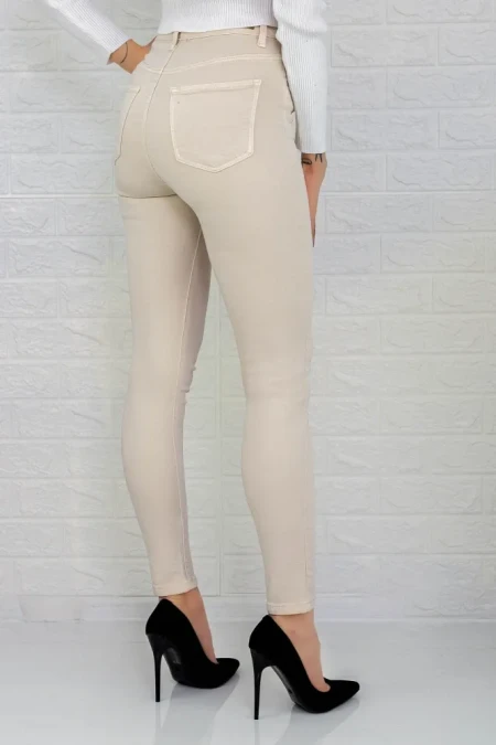 Blugi Dama M6680-41 Bej » Reina.Ro