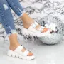 Papuci Dama 2WS10 Alb » Reina.Ro