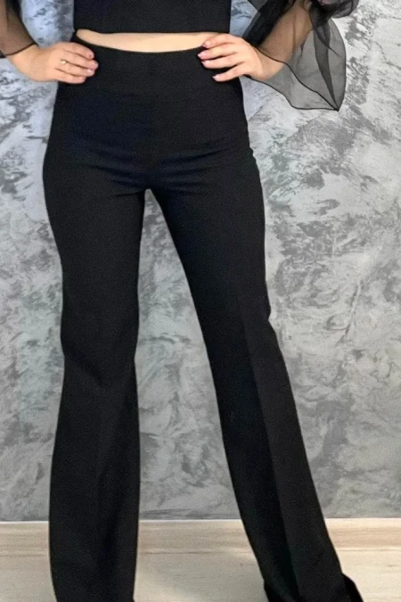 Pantaloni Dama 2619 Negru » Reina.Ro