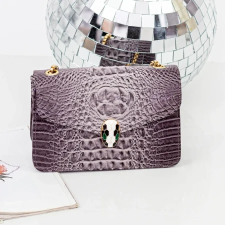 Geanta Dama 800-1 Gri inchis » Reina.Ro