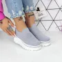 Pantofi Sport Dama  2W1 Gri » Reina.Ro