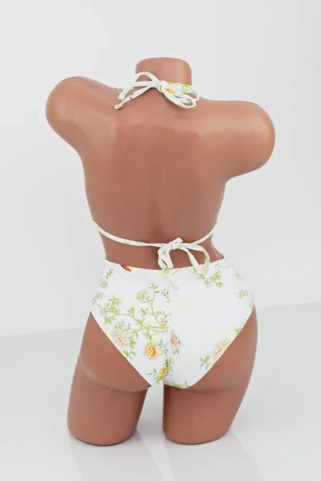 Costum de Baie Dama 3 Piese F85 Alb » Reina.Ro