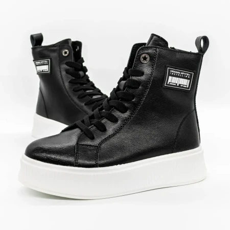 Ghete Dama AW454 Negru » Reina.Ro