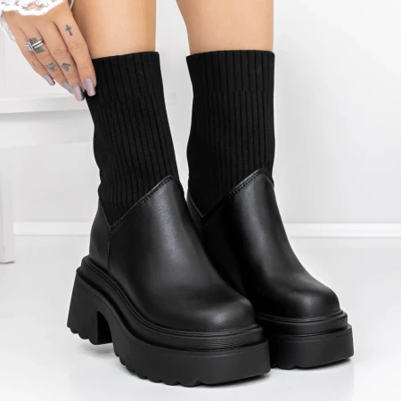 Ghete Dama 3WL61 Negru » Reina.Ro