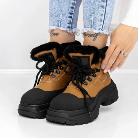 Ghete Dama 3YJ7 Galben » Reina.Ro