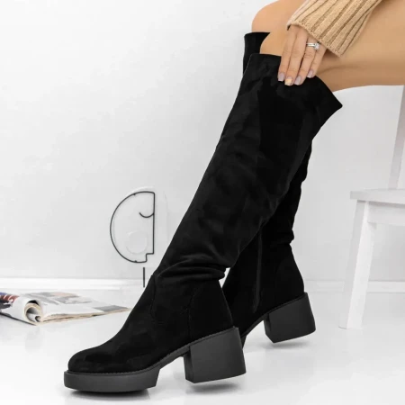 Cizme Dama 3MX27 Negru » Reina.Ro