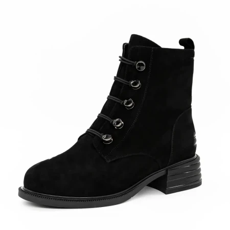 Ghete Dama KD702-1669B Negru » Reina.Ro