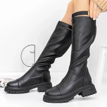 Cizme Dama 8035 Negru » Reina.Ro
