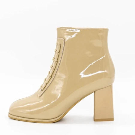 Botine Dama cu Toc gros 6612 Piersica » Reina.Ro