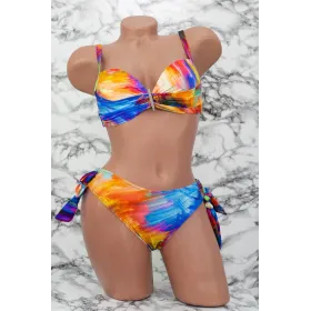Costum de Baie Dama 2 Piese H01-1 Multicolor » Reina.Ro
