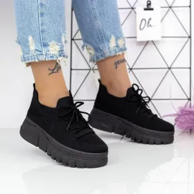 Pantofi Sport Dama 2W2 Negru » Reina.Ro