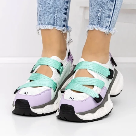 Pantofi Sport Dama 2206 Albastru » Reina.Ro