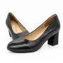 Pantofi cu Toc gros 20712 Negru » Reina.Ro