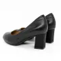 Pantofi cu Toc gros 20712 Negru » Reina.Ro