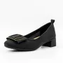 Pantofi cu Toc gros TP5008 Negru » Reina.Ro