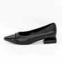 Pantofi cu Toc gros D26-103 Negru » Reina.Ro