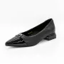 Pantofi cu Toc gros D26-103 Negru » Reina.Ro