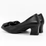 Pantofi cu Toc gros 611706 Negru » Reina.Ro