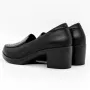 Pantofi cu Toc gros 1583-10 Negru » Reina.Ro