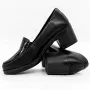 Pantofi cu Toc gros 1583-10 Negru » Reina.Ro