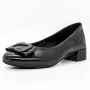 Pantofi cu Toc gros 9625 Negru » Reina.Ro