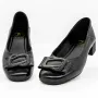 Pantofi cu Toc gros 9625 Negru » Reina.Ro