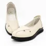 Pantofi Casual Dama 6650 Crem » Reina.Ro