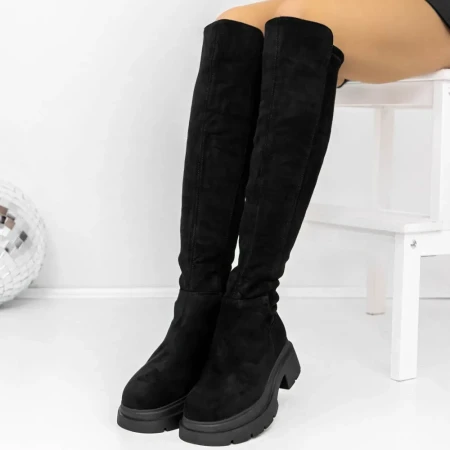 Cizme Dama 3WL125 Negru » Reina.Ro