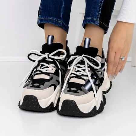 Pantofi Sport Dama 3WL106 Negru » Reina.Ro