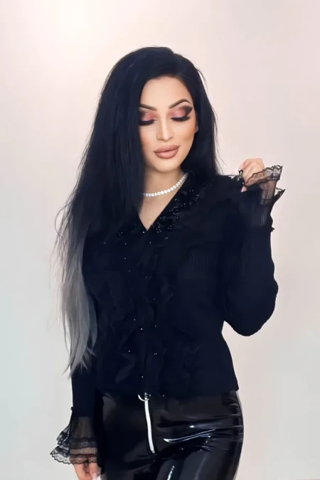 Bluza Dama 205FF Negru » Reina.Ro