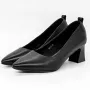 Pantofi cu Toc gros 267678 Negru » Reina.Ro