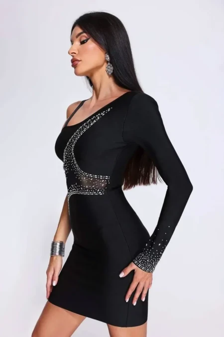 Rochie Dama R2307 Negru » Reina.ro