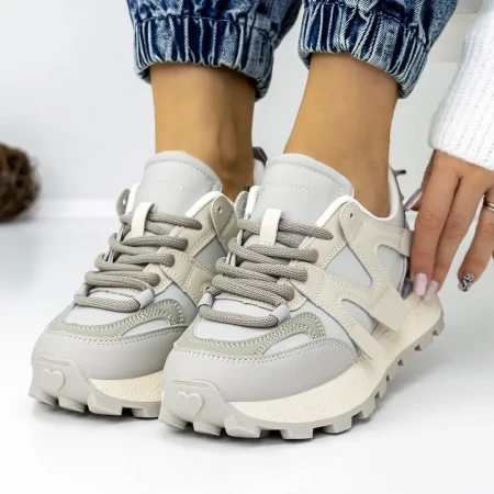 Pantofi Sport Dama 3WL158 Gri » Reina.Ro