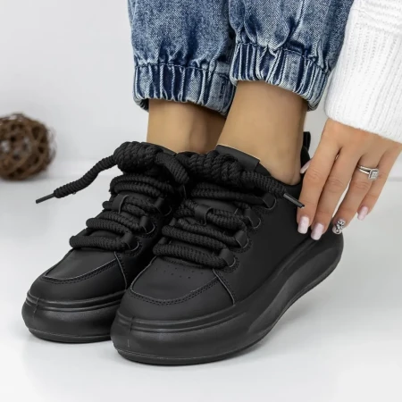 Pantofi Sport Dama 3WL151 Negru » Reina.Ro