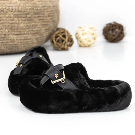 Papuci Dama 3WL177 Negru » Reina.Ro