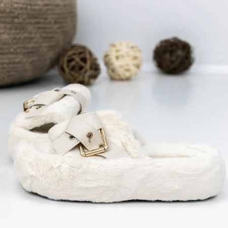 Papuci Dama 3WL177 Alb » Reina.Ro