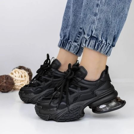 Pantofi Sport Dama 3WL137 Negru » Reina.Ro